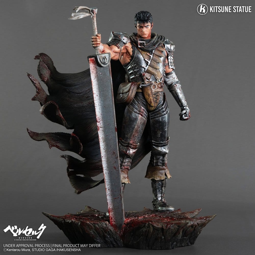PREORDINE+ 09/2027 Berserk Statue 1/6 Guts 38 cm