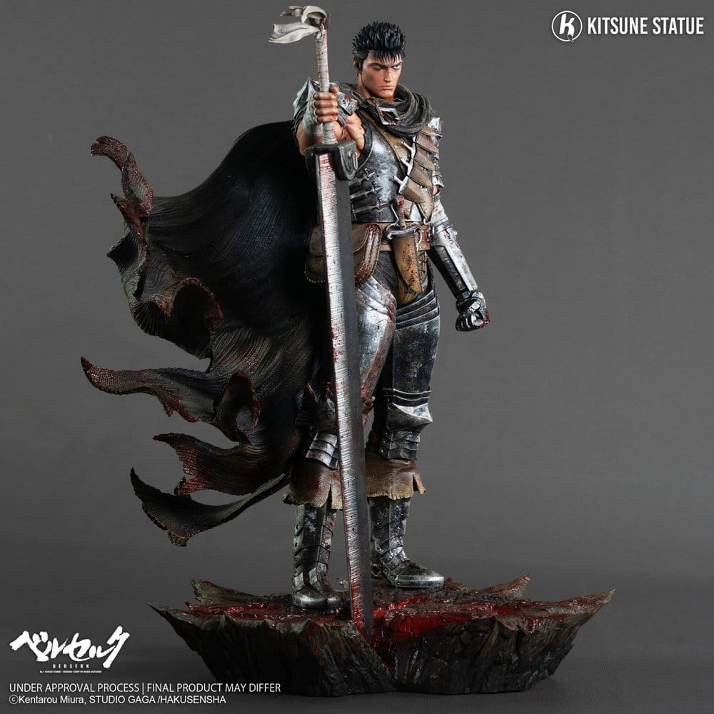 PREORDINE+ 09/2027 Berserk Statue 1/6 Guts 38 cm