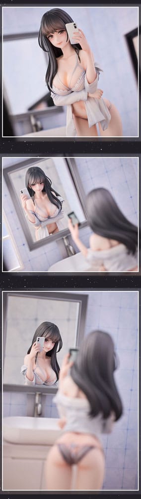PREORDINE 08/2025 Original Character Statue 1/6 Apocrypha Selfie Girl Illustration by hitomio16 Deluxe Edition 32 cm (PREORDINE NON CANCELLABILE)