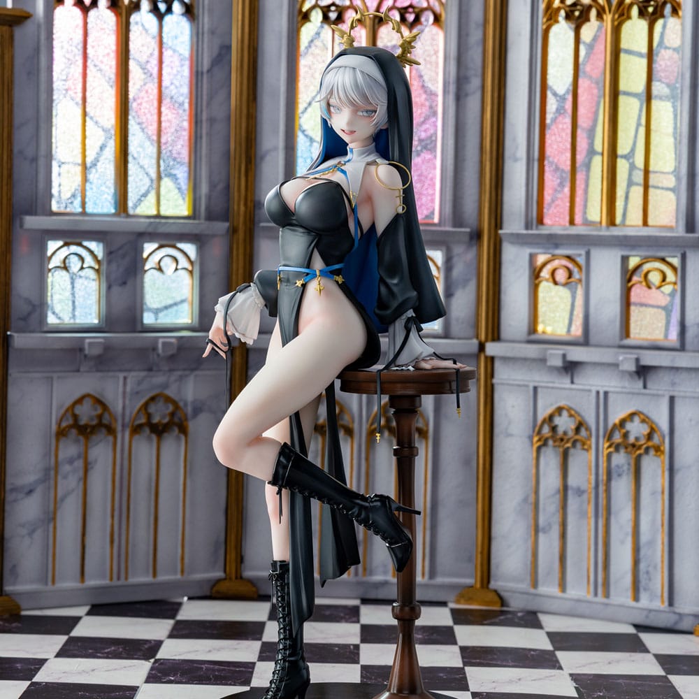 VORBESTELLUNG + 10/2026 (NICHT STORNIERBAR) Original-Charakter-PVC-Statue 1/6 Schwester Anastasia, illustriert von Ohisashiburi, Deluxe Edition, 28 cm