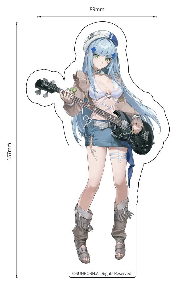 PREORDINE+ 12/2027 Girls Frontline Netsurou Kaisou Series PVC Figure 1/6 Klukai 10th Anniversary Ver. 28 cm