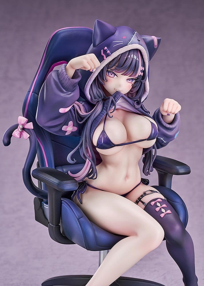 VORBESTELLUNG + 10/2027 Original Charakter Figur 1/7 Mayu Kuronuma Illustration von Katto 194mm