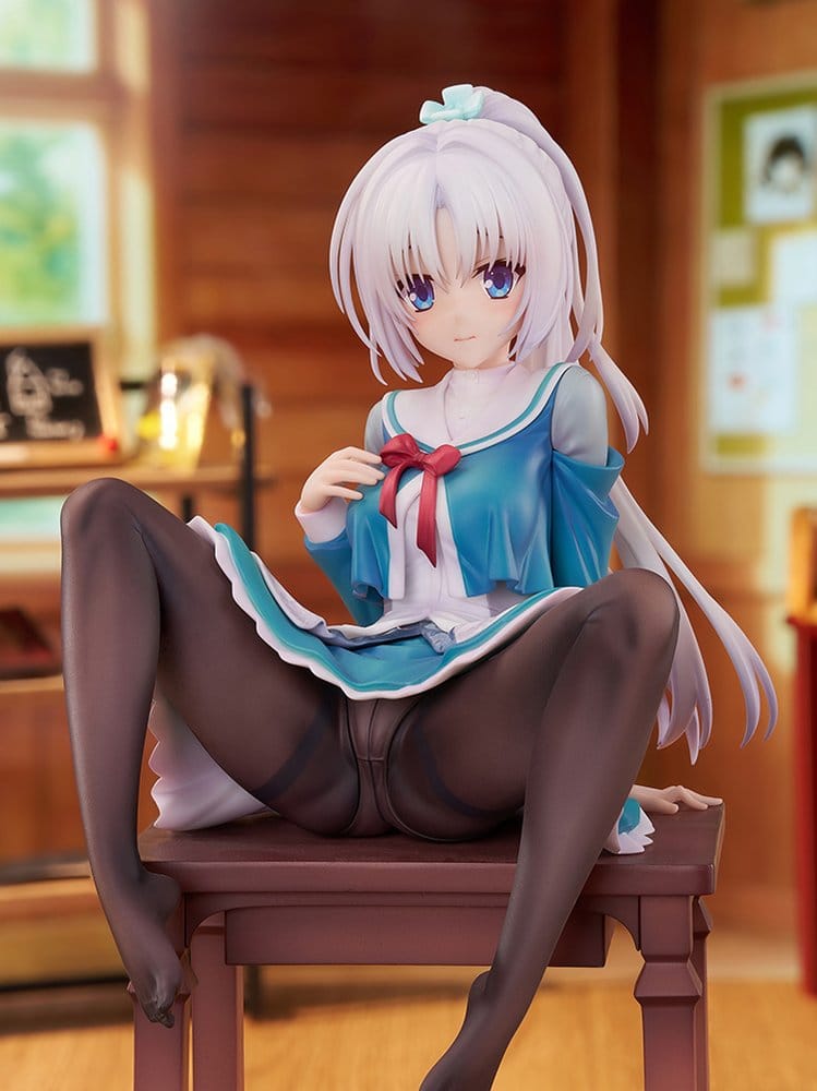 PRE-ORDER+ 12/2027 Senren*Banka PVC Figure 1/7 Yoshino Tomotake Animal Ears School Uniform Ver. 21 cm