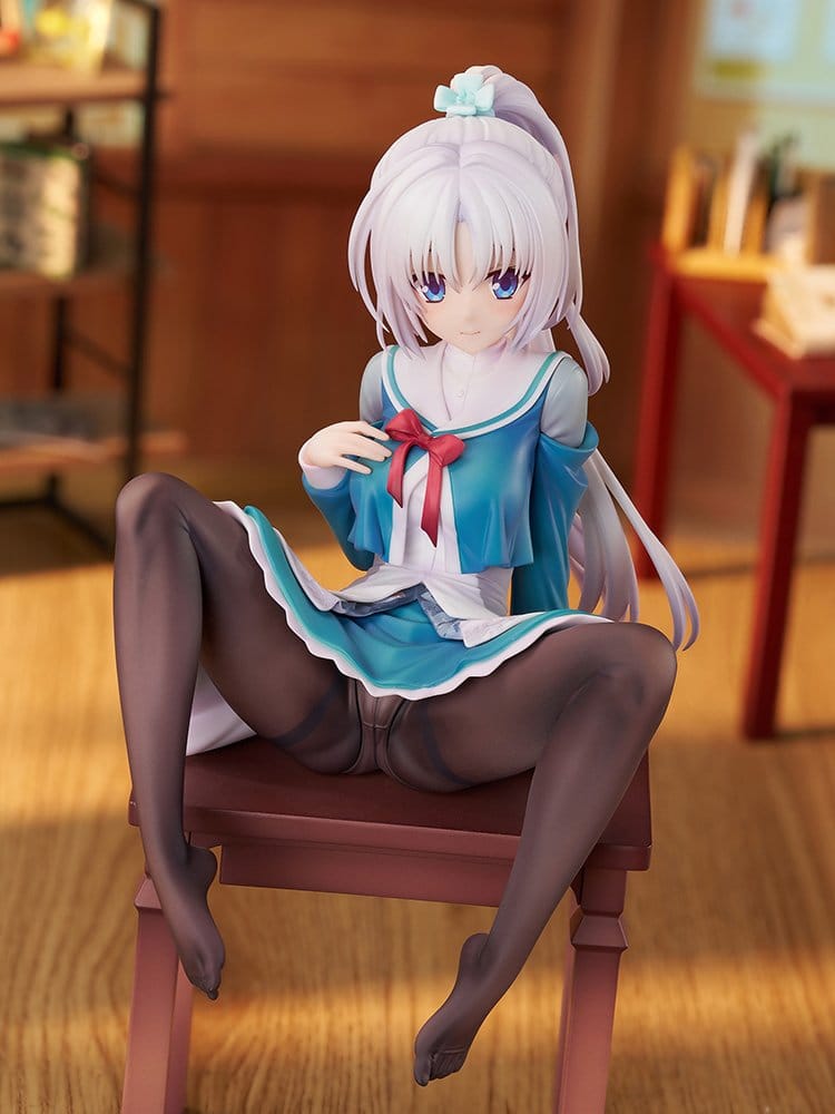 PRE-ORDER+ 12/2027 Senren*Banka PVC Figure 1/7 Yoshino Tomotake Animal Ears School Uniform Ver. 21 cm