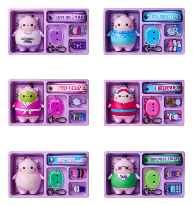 🧪 LAB | SU ORDINAZIONE Pembe Keyrings Blind Box Bento Box Display 8 cm (8)