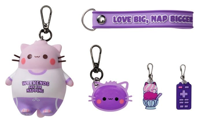 🧪 LAB | SU ORDINAZIONE Pembe Keyrings Blind Box Bento Box Display 8 cm (8)