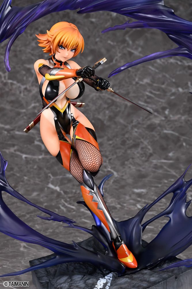 PREORDINE ESAURITO Taimanin RPG × PVC Statue 1/6 Sakura Igawa Tenshineiketsu 40 cm (PREORDINE NON CANCELLABILE)