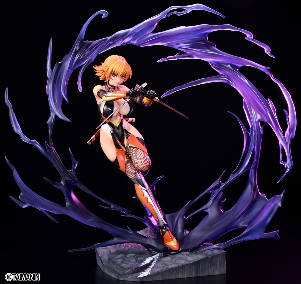 PREORDINE ESAURITO Taimanin RPG × PVC Statue 1/6 Sakura Igawa Tenshineiketsu 40 cm (PREORDINE NON CANCELLABILE)