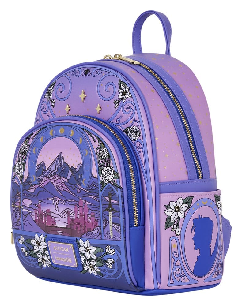 🧪 LAB | PREORDINE+ 01/2027 A Court of Thorns and Roses by Loungefly Mini Backpack Night Court Ramiel Mountain
