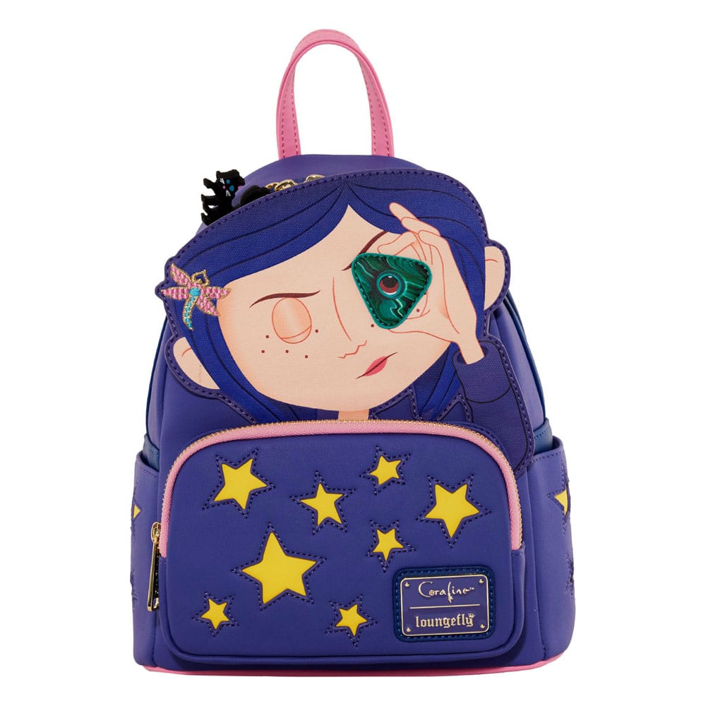 AUF BESTELLUNG GEFERTIGT: Laika by Loungefly Rucksack Coraline Stars Cosplay