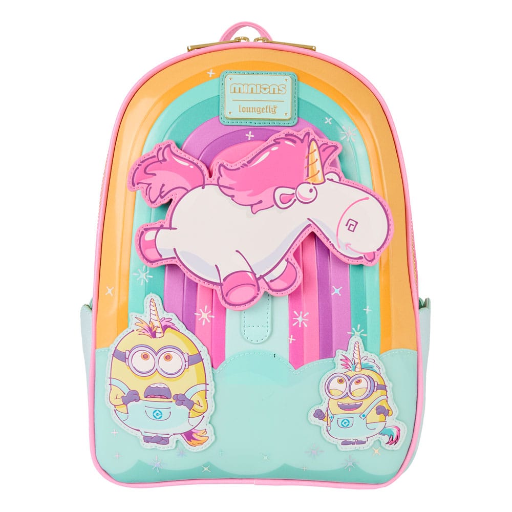 SU ORDINAZIONE Minions by Loungefly Mini Backpack Fluffy Unicorn ESAURITO