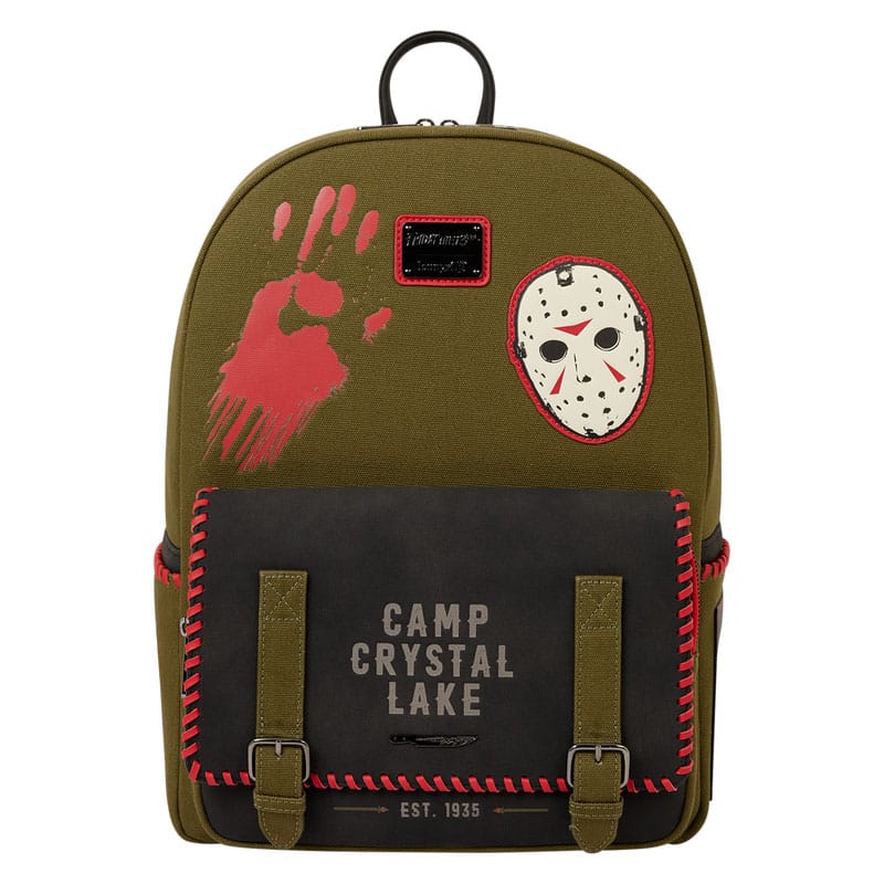 SU ORDINAZIONE Warner Bros by Loungefly Full-Size Backpack Friday the 13th