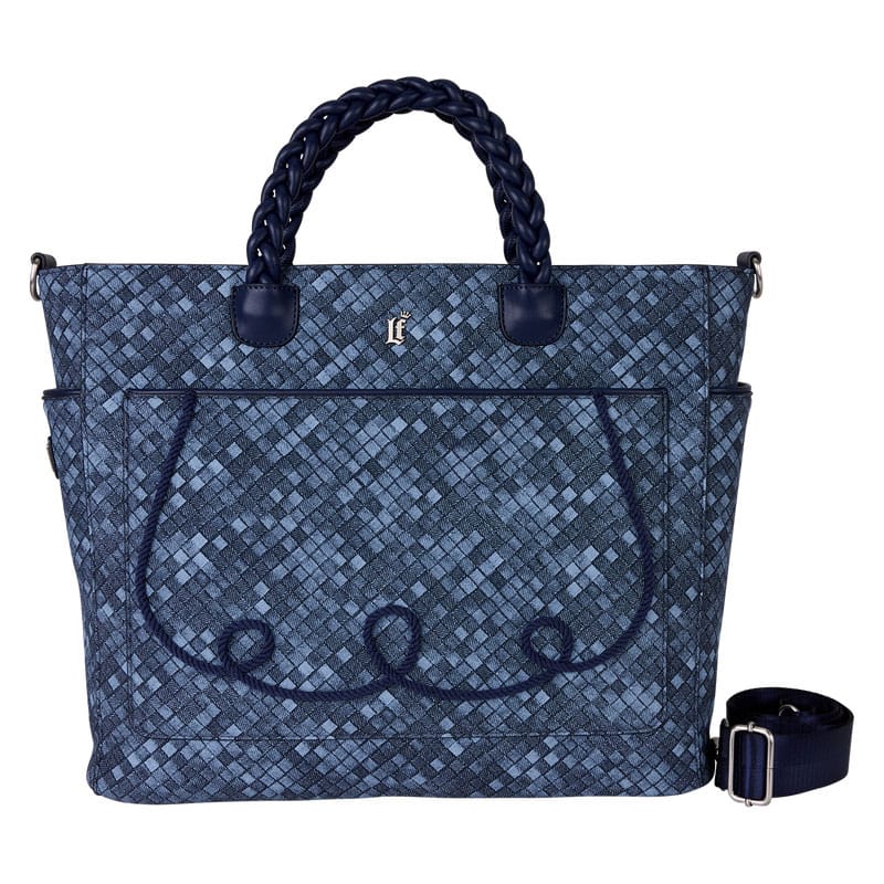 SU ORDINAZIONE Loungefly Canvas Tote Bag Denim Convertible