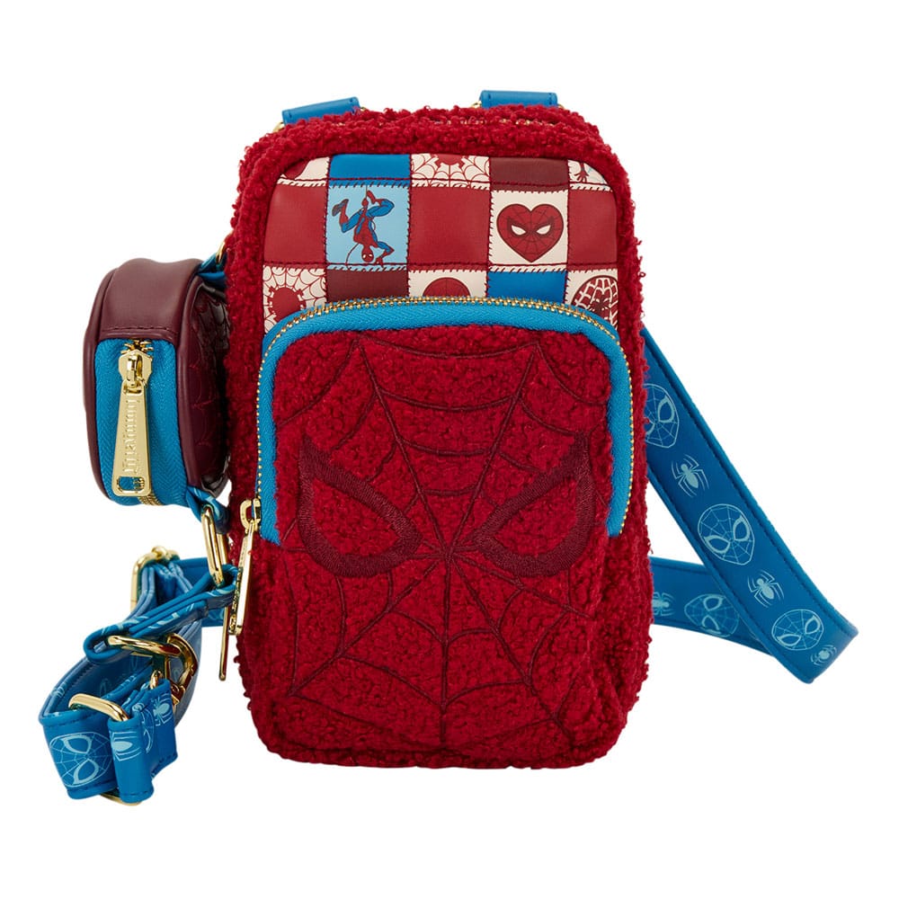 MADE TO ORDER Marvel by Loungefly Crossbody with Coin Bag Spider-Man Cell Phone