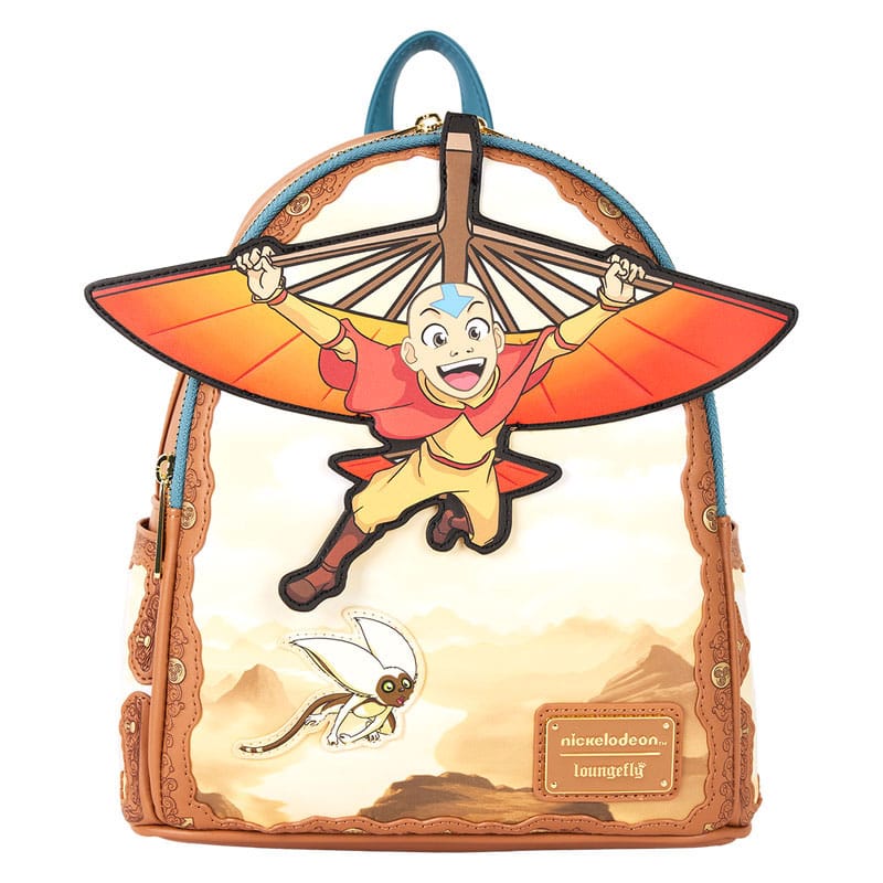 MADE TO ORDER Nickelodeon by Loungefly Mini Backpack Avatar: The Last Airbender Aang Glider Staff *SPECIAL PRICE*