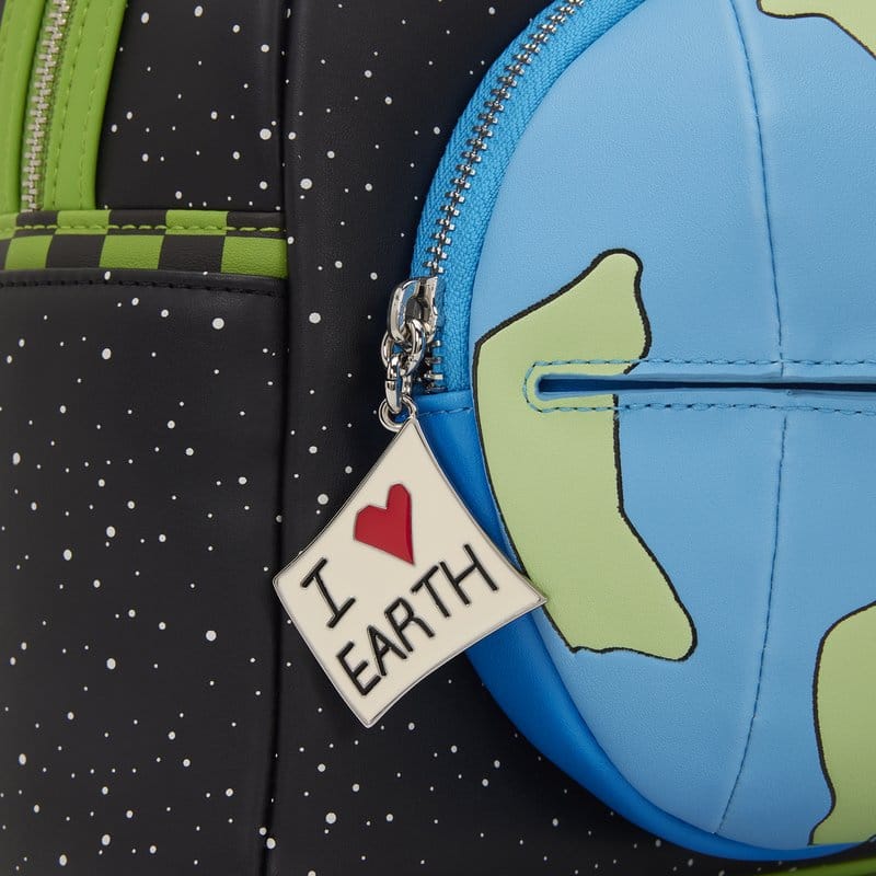 🧪 LAB | SU ORDINAZIONE Nickelodeon by Loungefly Mini Backpack Invader Zim Glow