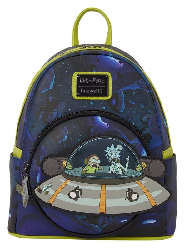 🧪 LAB | SU ORDINAZIONE Cartoon Network by Loungefly Mini Backpack Rick and Morty Space Cruiser