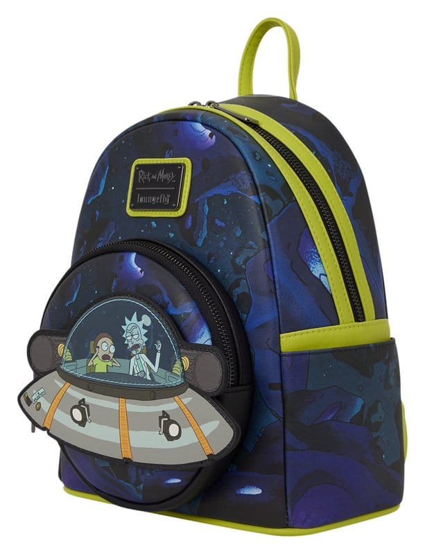 🧪 LAB | SU ORDINAZIONE Cartoon Network by Loungefly Mini Backpack Rick and Morty Space Cruiser