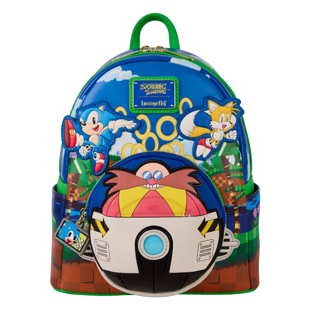 SU ORDINAZIONE Sega by Loungefly Mini Backpack Sonic - The Hedgehog ESAURITO