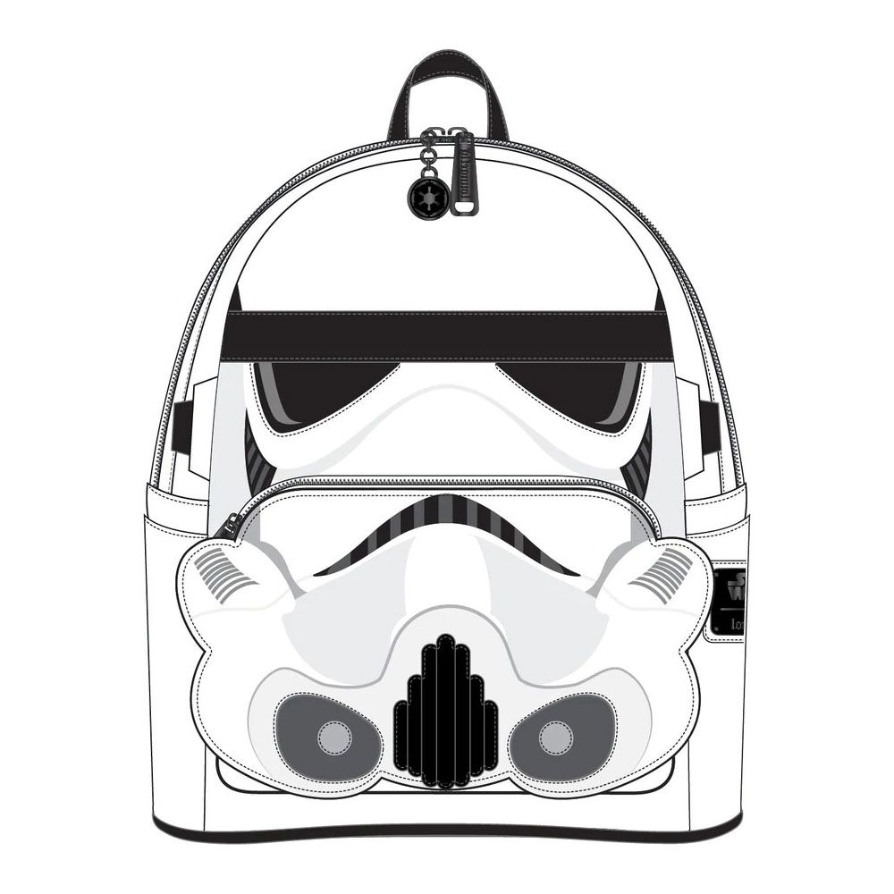 Star Wars by Loungefly Rucksack, Stormtrooper, auf Bestellung gefertigt *SONDERPREIS* AUSVERKAUFT