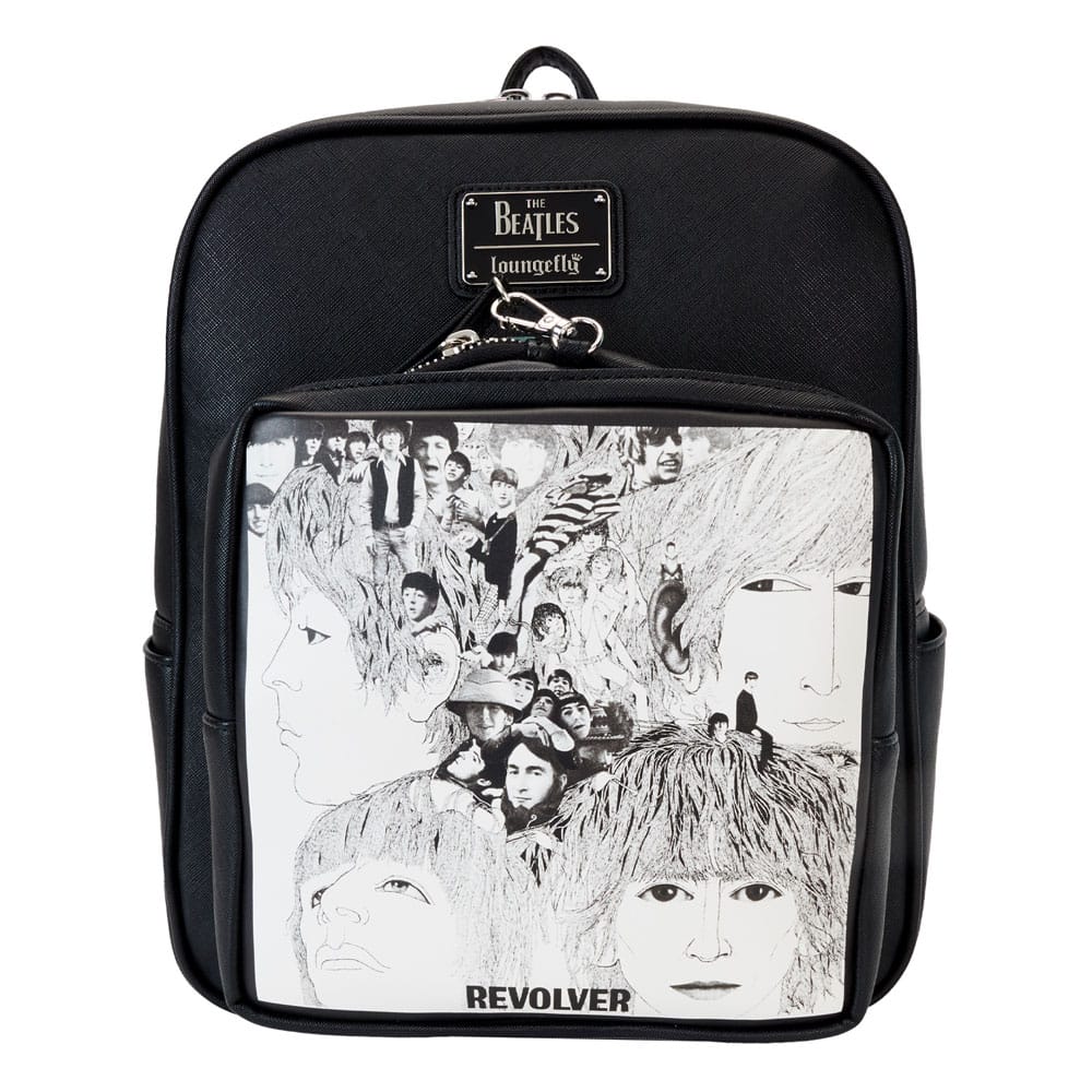 SU ORDINAZIONE The Beatles by Loungefly Mini Backpack Revolver Album with Record Pouch *PREZZO SPECIALE*