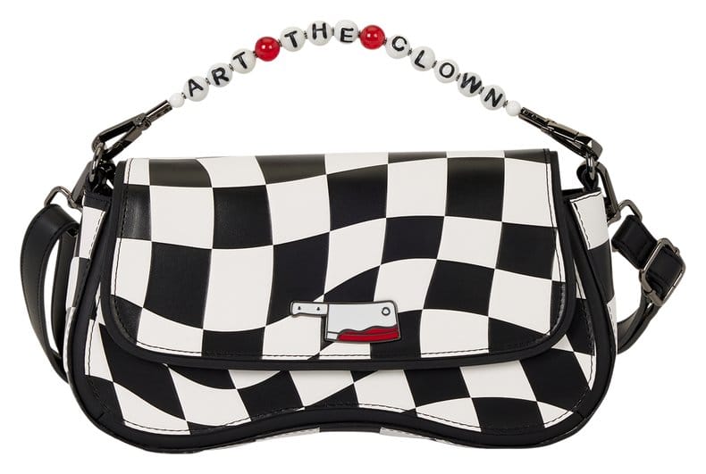 🧪 LAB | SU ORDINAZIONE Terrifier by Loungefly Crossbody Bag Art the Clown Checkered