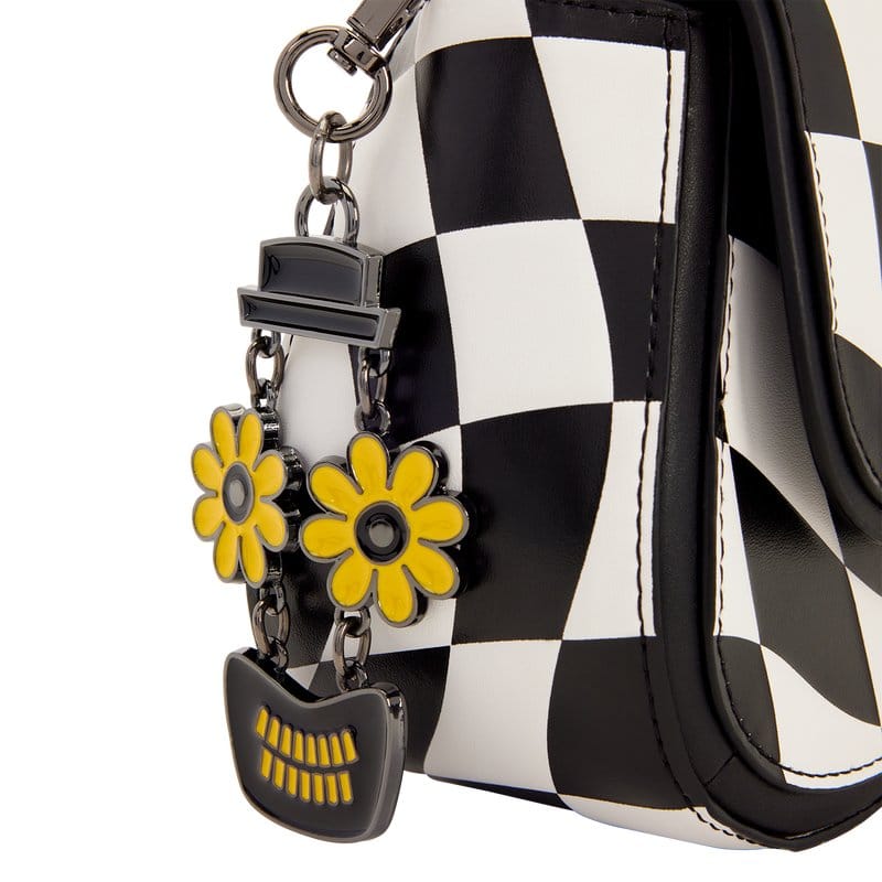 🧪 LAB | SU ORDINAZIONE Terrifier by Loungefly Crossbody Bag Art the Clown Checkered