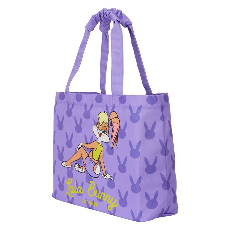 SU ORDINAZIONE Warner Bros by Loungefly Canvas Tote Bag Looney Tunes Lola Bunny Oversize