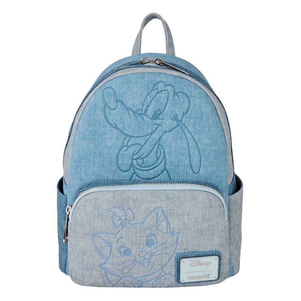 SU ORDINAZIONE Disney by Loungefly Backpack Mini Faux Denim Dogs & Cats