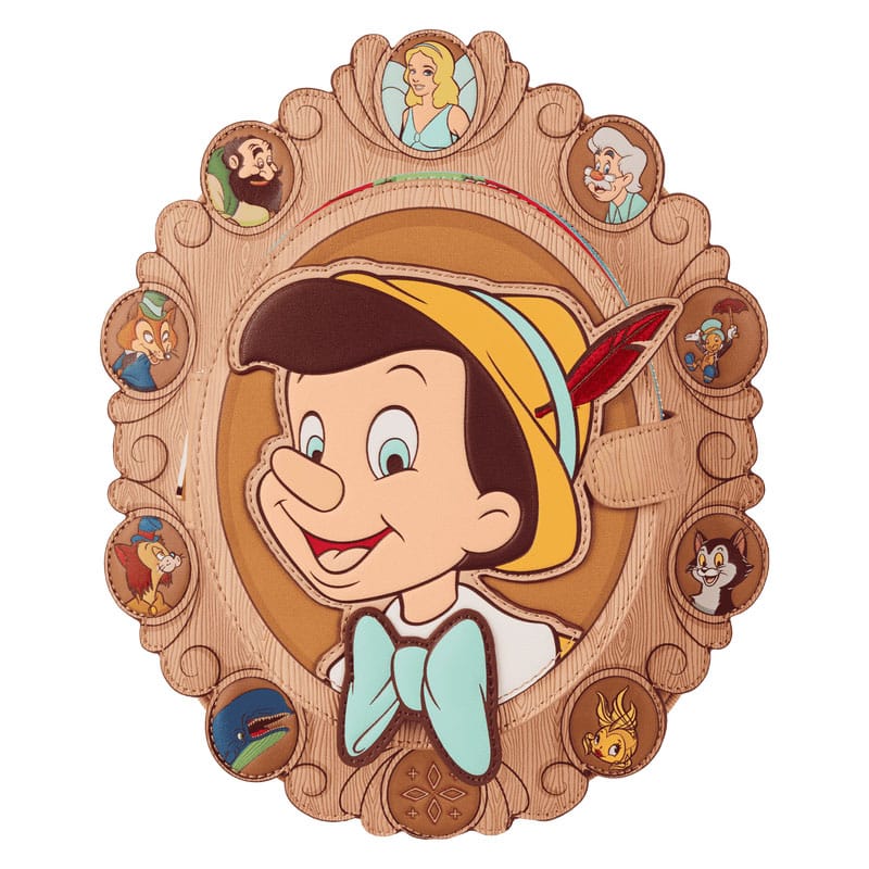 SU ORDINAZIONE Disney by Loungefly Mini Backpack Pinocchio Cameo