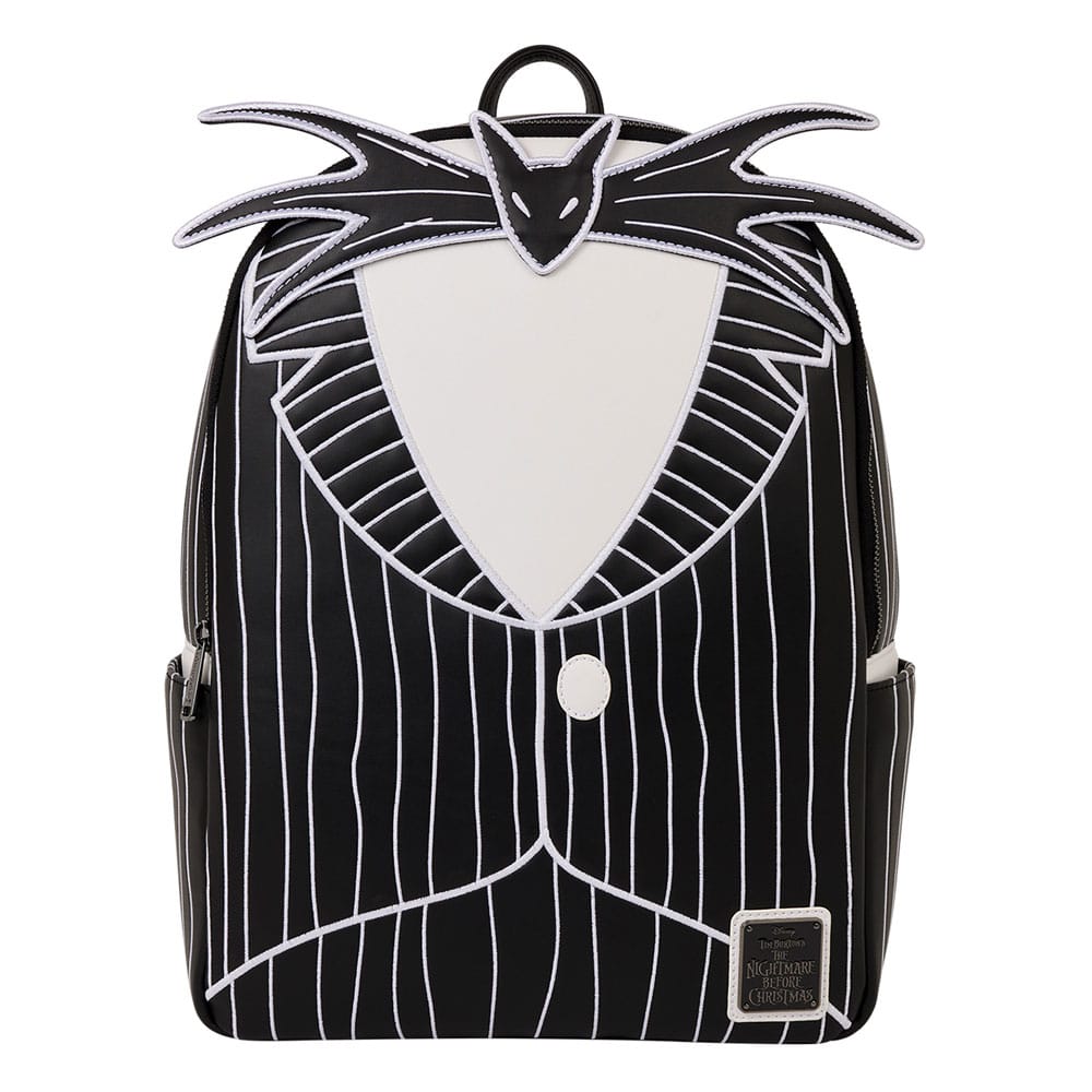 SU ORDINAZIONE Nightmare before Christmas by Loungefly Full-Size Backpack Jack Skellington