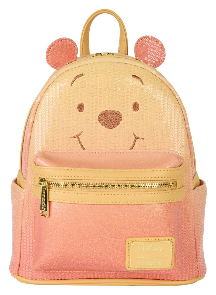 SU ORDINAZIONE Winnie the Pooh by Loungefly Mini Backpack Sequin Glitter