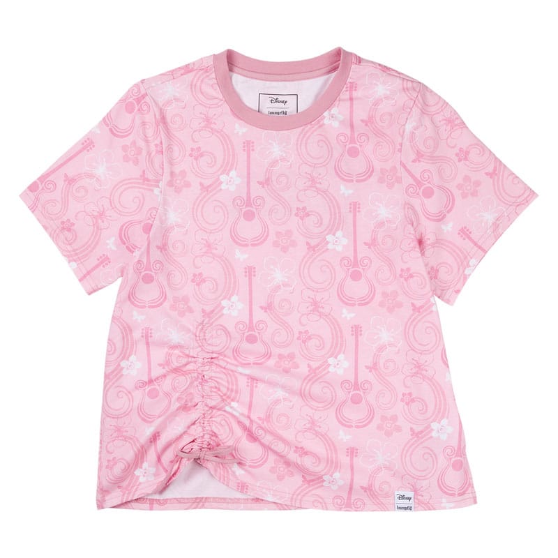 MADE TO ORDER Disney by Loungefly Tee T-Shirt Unisex Hannah Montana Shirred Hem Size L