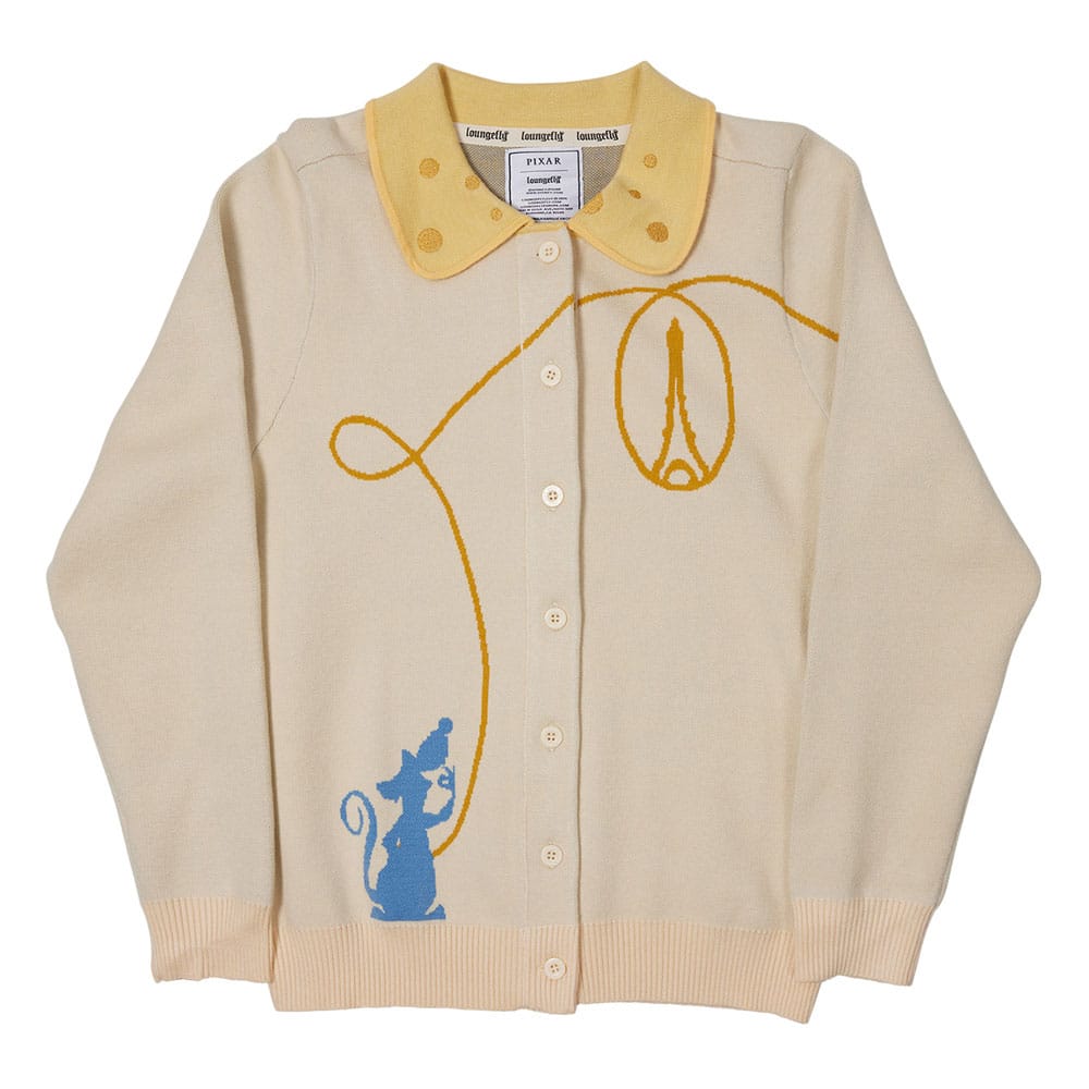 SU ORDINAZIONE Pixar by Loungefly Cardigan Unisex Ratatouille Collared Size M *PREZZO SPECIALE*