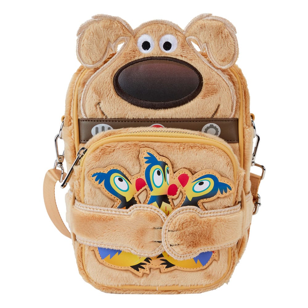 SU ORDINAZIONE Pixar by Loungefly Crossbody Up 15th Anniversary Dug Crossbuddies *PREZZO SPECIALE*