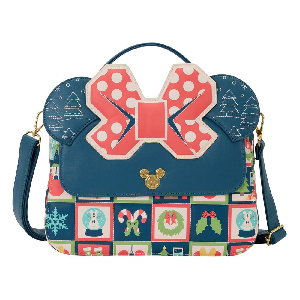 MADE TO ORDER Disney by Loungefly Crossbody Bag Mickey and Minnie Holiday