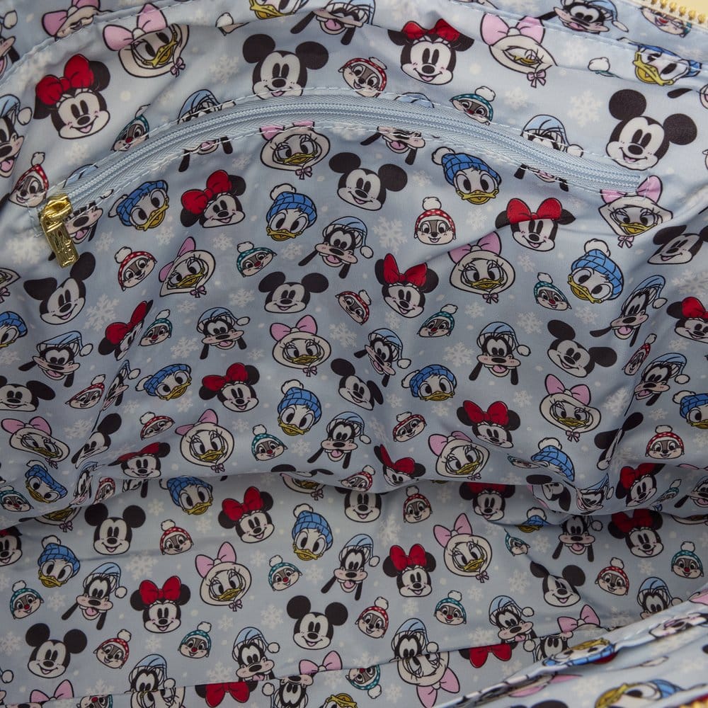 🧪 LAB | PREORDINE+ 01/2027 Mickey & Minnie by Loungefly Canvas Tote Bag Puff Quilt
