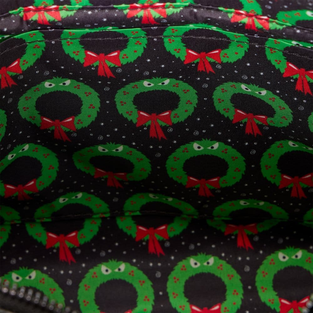 🧪 LAB | PREORDINE+ 01/2027 Nightmare before Christmas by Loungefly Crossbody Bag Man-Eating Wreath