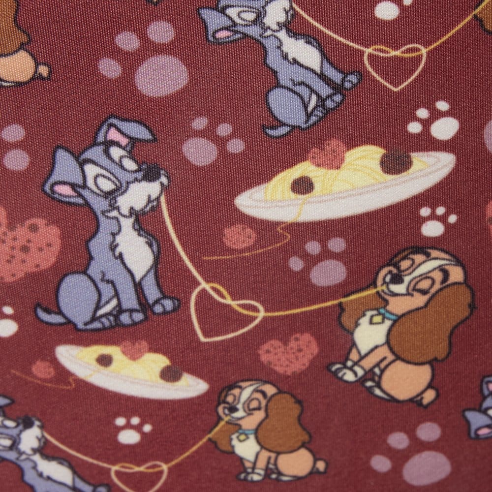 🧪 LAB | PREORDINE+ 01/2027 Disney by Loungefly Crossbody Lady & the Tramp Spaghetti Dinner