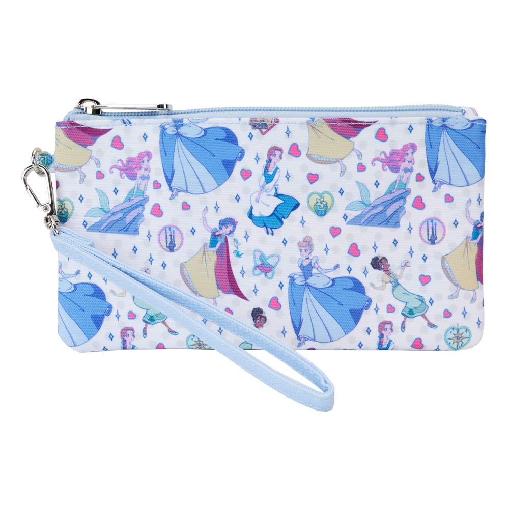 MADE TO ORDER Disney by Loungefly Wallet Princess Manga Style AOP Wristlet *SPECIAL PRICE*