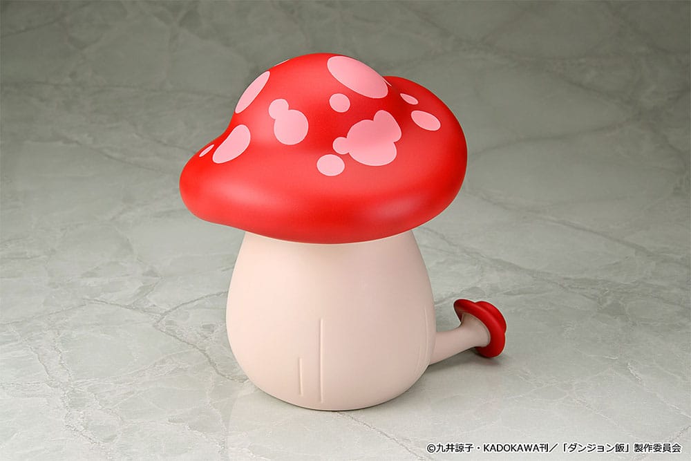 🧪 LAB | SU ORDINAZIONE Delicious in Dungeon Soft Vinyl Figur Walking Mushroom Red 15 cm