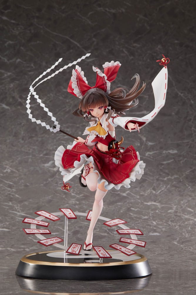 Auf Bestellung gefertigte Touhou Project PVC-Statue 1/6 Eternal Shrine Maiden Reimu Hakurei Deluxe Edition 30 cm *SONDERPREIS*