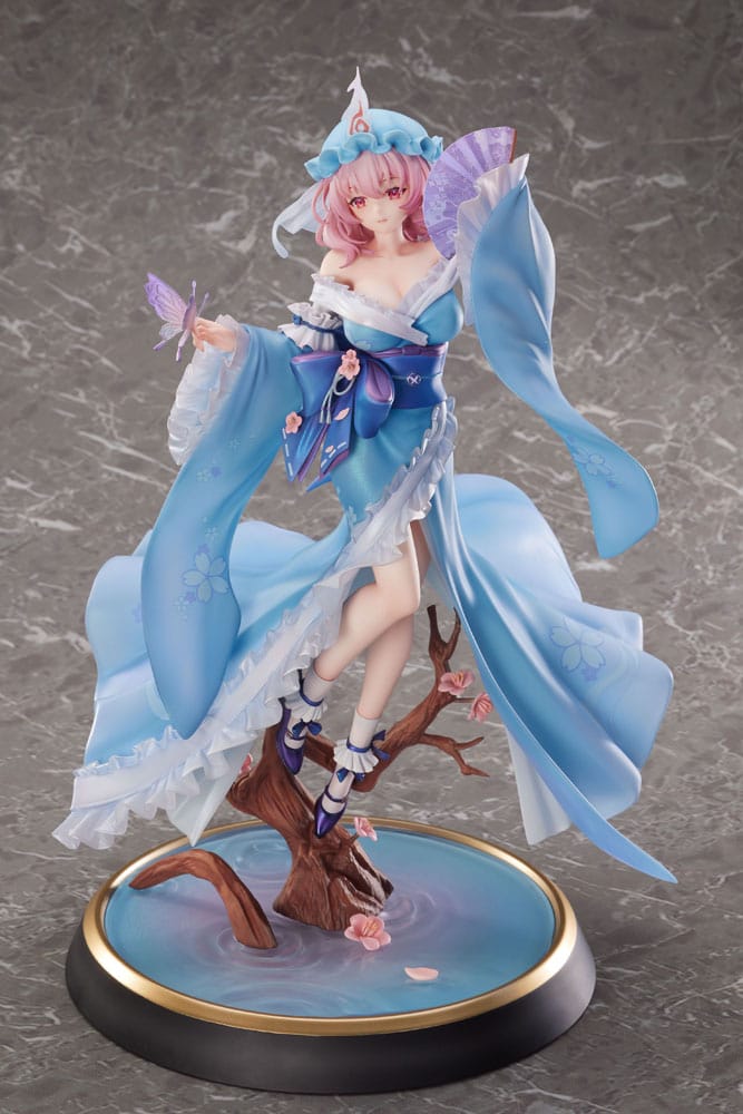 PREORDINE CHIUSO 08/2025 Touhou Project PVC Statue 1/6 Ghost From the Calamitous Nirvana Yuyuko Saigyouji Deluxe Edition 32 cm (PREORDINE NON CANCELLABILE)