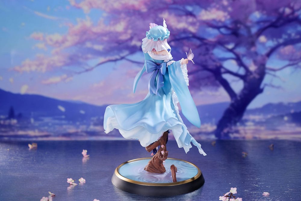 PREORDINE CHIUSO 08/2025 Touhou Project PVC Statue 1/6 Ghost From the Calamitous Nirvana Yuyuko Saigyouji Deluxe Edition 32 cm (PREORDINE NON CANCELLABILE)