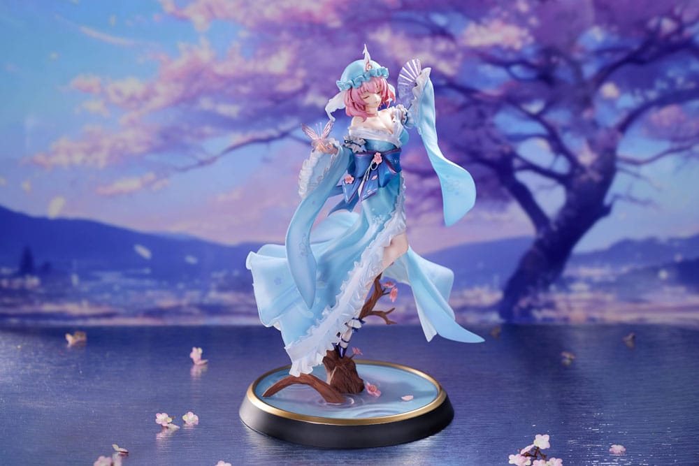 PREORDINE CHIUSO 08/2025 Touhou Project PVC Statue 1/6 Ghost From the Calamitous Nirvana Yuyuko Saigyouji Deluxe Edition 32 cm (PREORDINE NON CANCELLABILE)