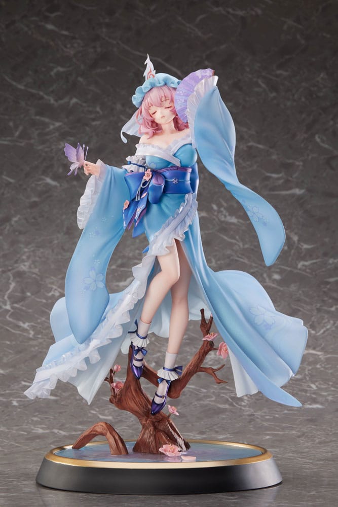 PREORDINE CHIUSO 08/2025 Touhou Project PVC Statue 1/6 Ghost From the Calamitous Nirvana Yuyuko Saigyouji Deluxe Edition 32 cm (PREORDINE NON CANCELLABILE)