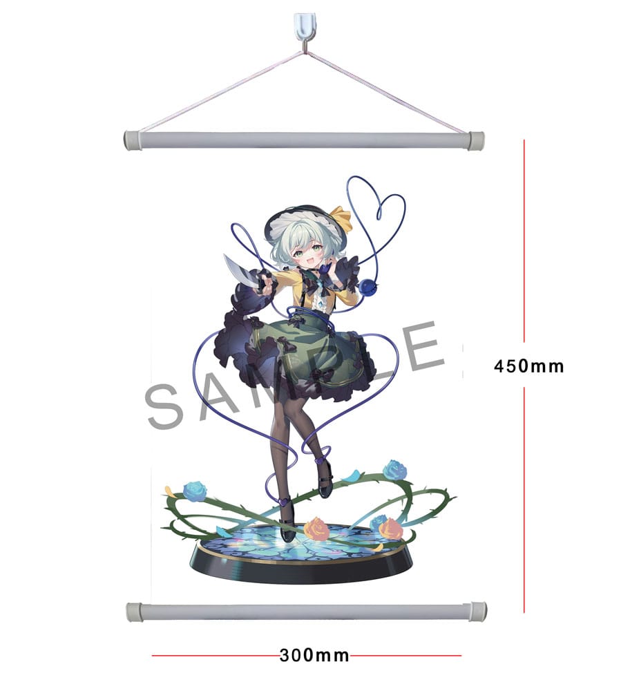 PREORDINE CHIUSO 09/2025 Touhou Project True Horror! Standing Right Behind You Statue 1/6 Koishi Komeiji 32 cm (PREORDINE NON CANCELLABILE)