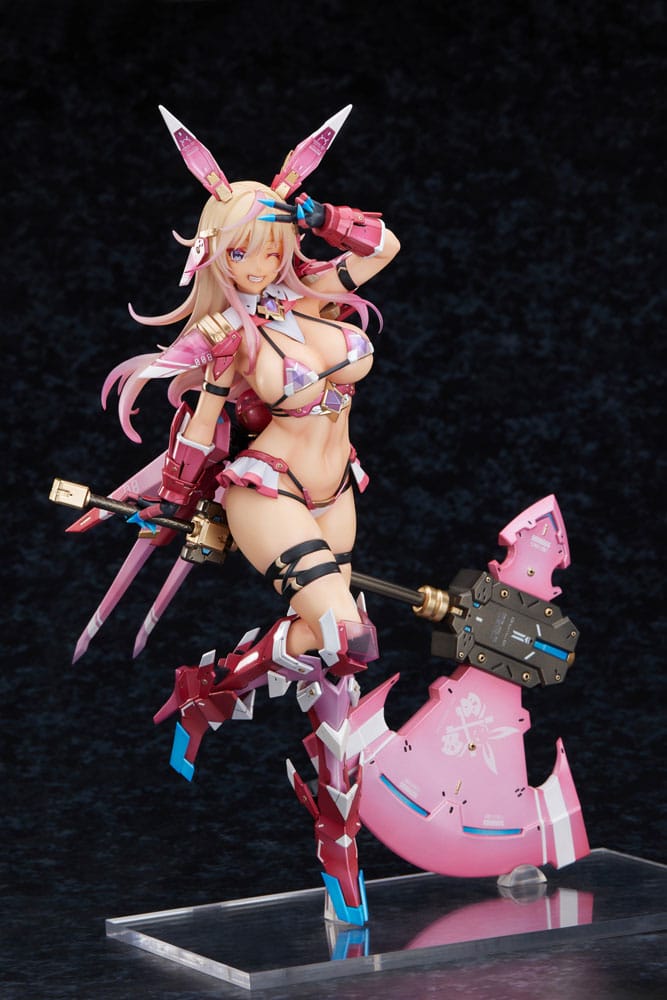 SU ORDINAZIONE Original Character PVC Statue 1/6 Bunny Suit Planning Yamomo Mami 28 cm