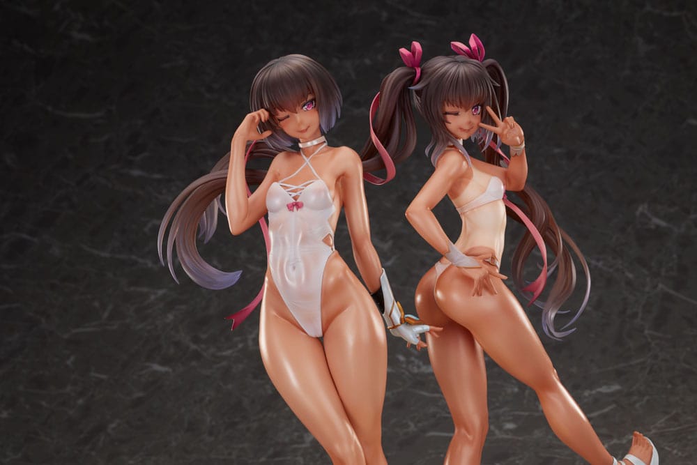 PREORDINE CHIUSO 04/2026 Taimanin RPG Set of 2 PVC Statue 1/6 Adult Yukikaze and Young Yukikaze Swimsuits Ver. 28 cm (PREORDINE NON CANCELLABILE)