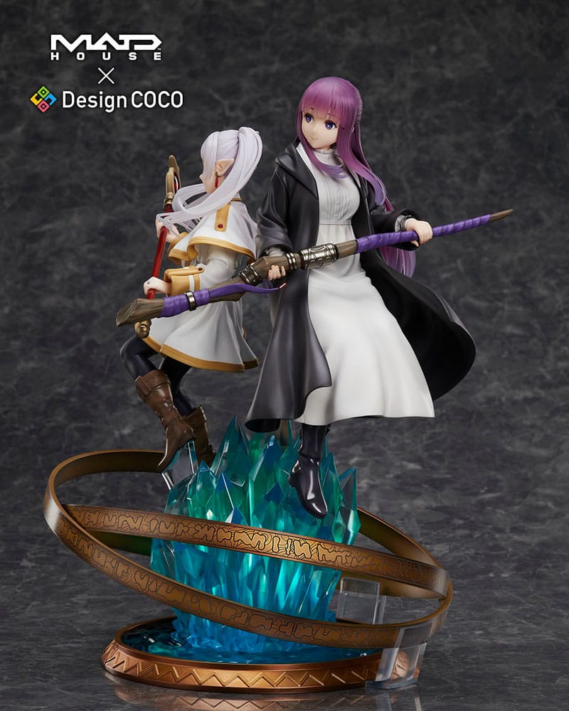 PREORDINE ESAURITO Frieren: Beyond Journey's End PVC Statuen 1/7 Frieren & Fern 30 cm
